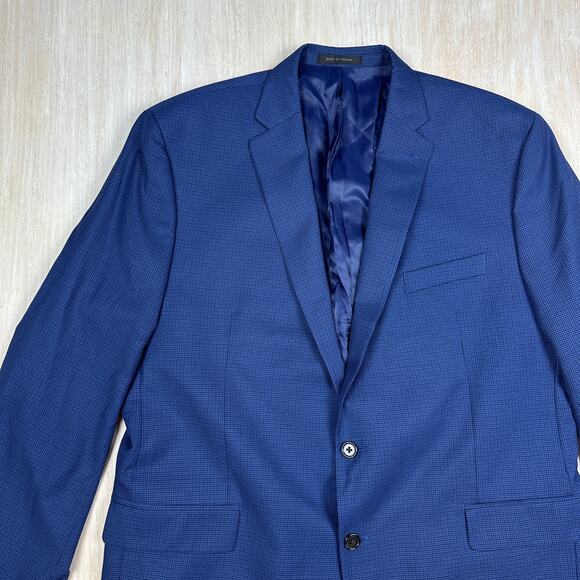 Lauren Ralph Lauren Black Label Two Button Business Office Blazer Jacket 46L - Picture 2 of 14